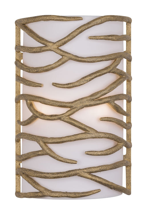 Minka-Lavery - 3712-788 - Two Light Wall Sconce - Branch Reality - Ashen Gold