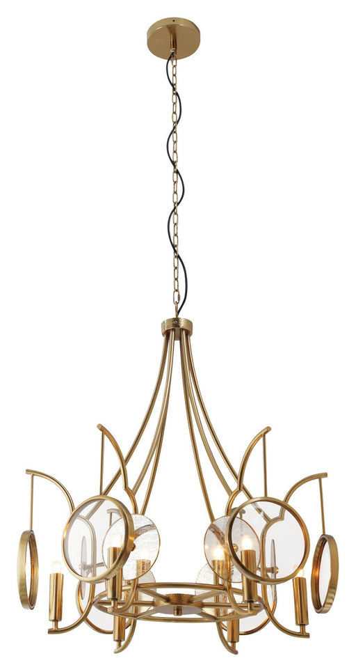 Minka-Lavery - 3816-863 - Six Light Chandelier - Into Focus - Brass Antq