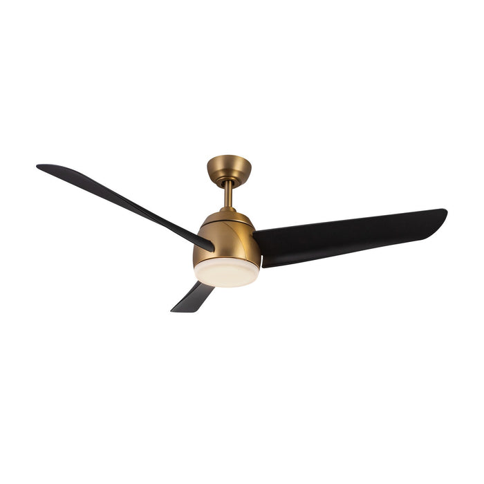 Kuzco Lighting - CF91954-BG/MB - 54"Ceiling Fan - Thalia - Brushed Gold/Matte Black