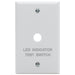 Satco - 80-987 - Remote Test Switch - White