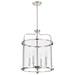 Nuvo Lighting - 60-7956 - Four Light Pendant - Yorktown - Polished Nickel