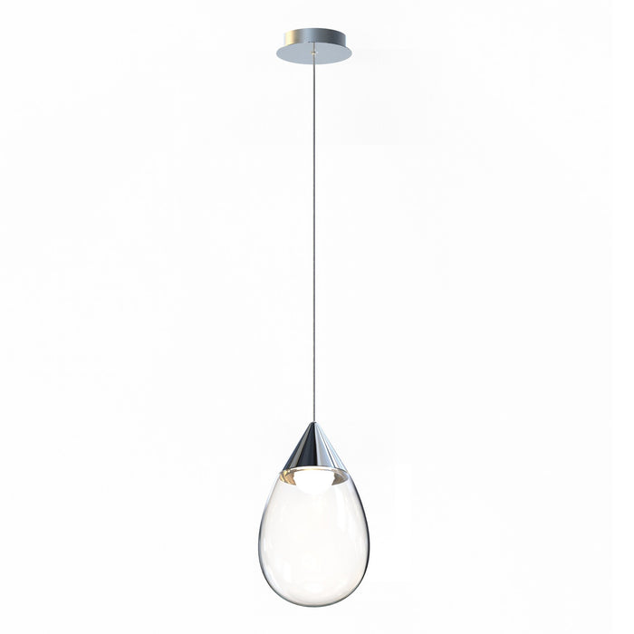 ET2 - E21562-18PC - LED Pendant - Dewdrop - Polished Chrome