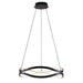 ET2 - E22922-BK - LED Pendant - Curvo - Black