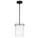 ET2 - E26381-18BK - LED Mini Pendant - Polo - Black