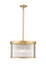 Z-Lite - 7504P18-MGLD - Five Light Pendant - Carnaby - Modern Gold