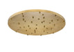 Z-Lite - CP3627R-MGLD - 27 Light Ceiling Plate - Multi Point Canopy - Modern Gold