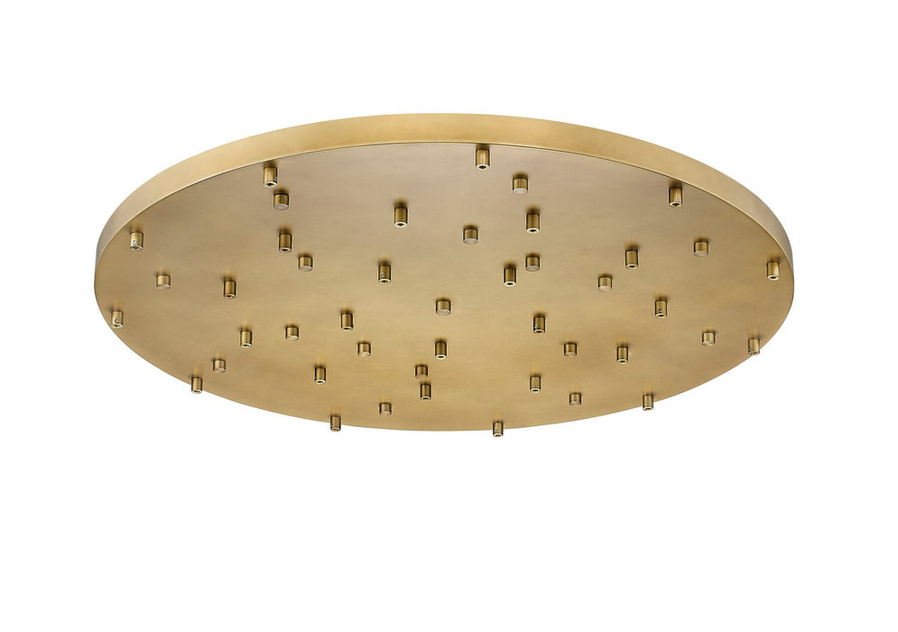 Z-Lite - CP3627R-MGLD - 27 Light Ceiling Plate - Multi Point Canopy - Modern Gold