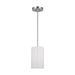 Generation Lighting. - GLP1001BS - One Light Mini Pendant - Rhett - Brushed Steel