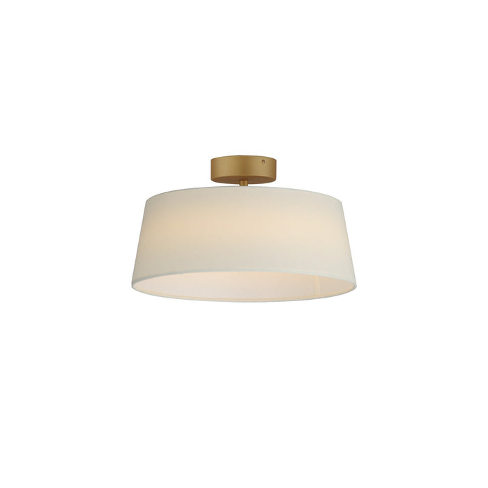 Maxim - 10330OFNAB - LED Flush Mount - Paramount - Natural Aged Brass