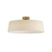 Maxim - 10332OFNAB - LED Flush Mount - Paramount - Natural Aged Brass