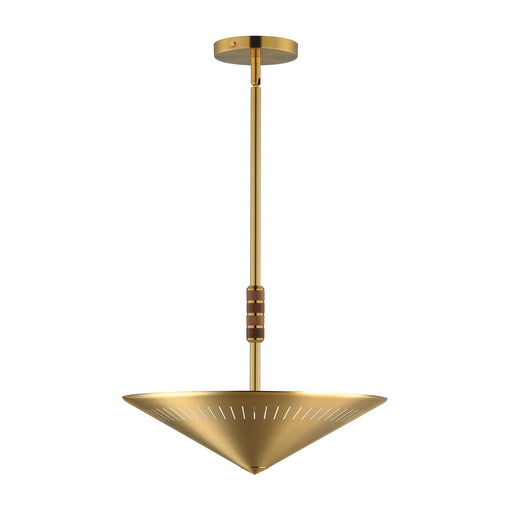 Maxim - 11434NAB - Two Light Pendant - Helsinki - Natural Aged Brass