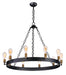 Maxim - 26275BKNAB/BUL - LED Chandelier - Noble - Black / Natural Aged Brass