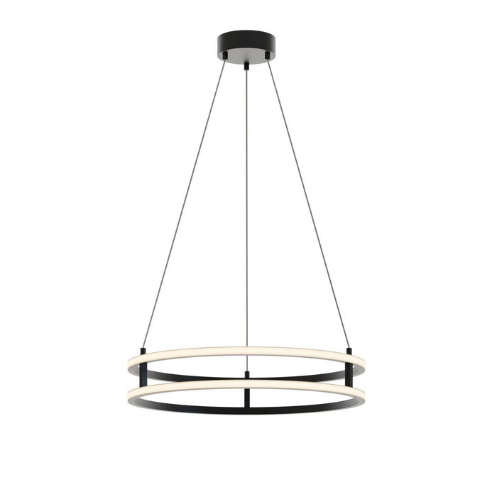 AFX Lighting - GEMP24LAJUDBK - LED Pendant - Gemini - Black