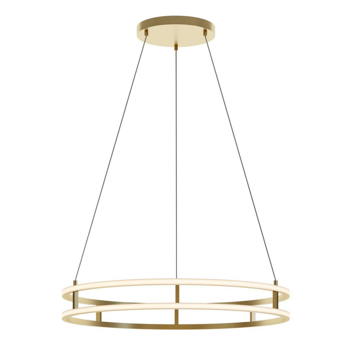 AFX Lighting - GEMP32LAJUDGD - LED Pendant - Gemini - Gold