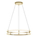 AFX Lighting - GEMP32LAJUDGD - LED Pendant - Gemini - Gold