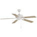 Maxim - 88935MW - 52"Ceiling Fan - Super-Max - Matte White