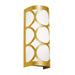 AFX Lighting - LAKS0513CBGD - Two Light Wall Sconce - Lake - Gold