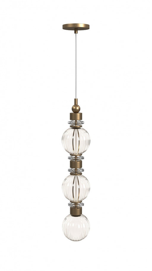 Avenue Lighting - HF7903-AB - LED Pendant - Avra - Aged Brass