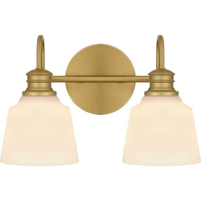 Quoizel - HIN8614AB - Two Light Bath - Hinton - Aged Brass