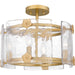 Quoizel - JOL1716LG - Four Light Semi Flush Mount - Jolie - Light Gold