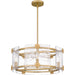 Quoizel - JOL2821LG - Six Light Pendant - Jolie - Light Gold