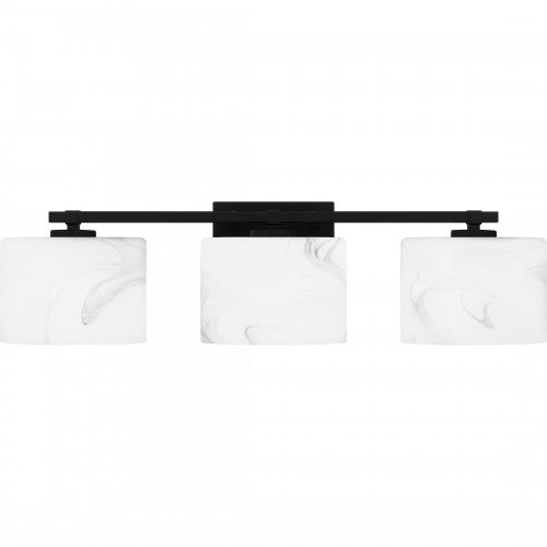 Quoizel - MTH8624MBK - Three Light Bath - Mather - Matte Black