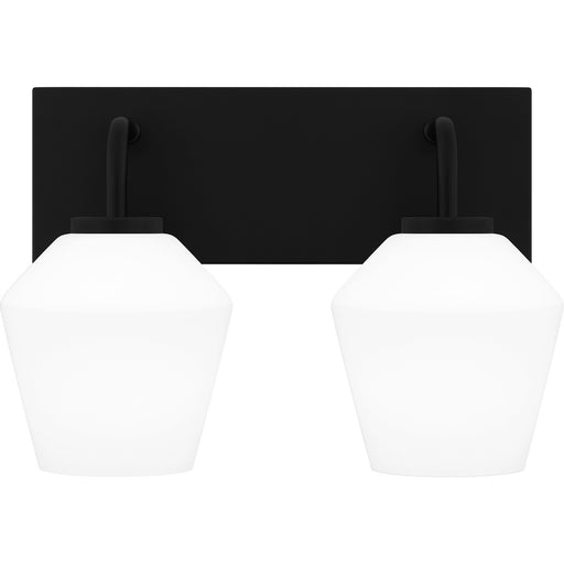 Quoizel - NIE8613MBK - Two Light Bath - Nielson - Matte Black