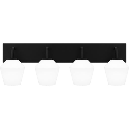 Quoizel - NIE8629MBK - Four Light Bath - Nielson - Matte Black