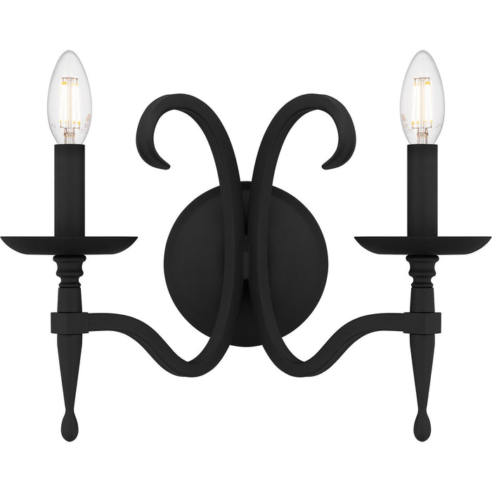 Quoizel - OCA8714EK - Two Light Wall Sconce - Octavia - Earth Black