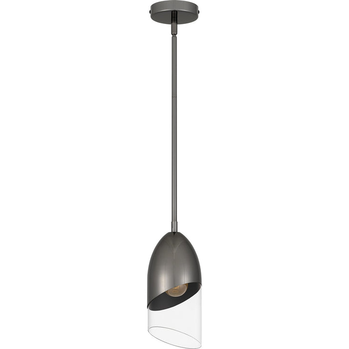 Quoizel - PCHAY1505BCH - One Light Mini Pendant - Haynes - Black Chrome