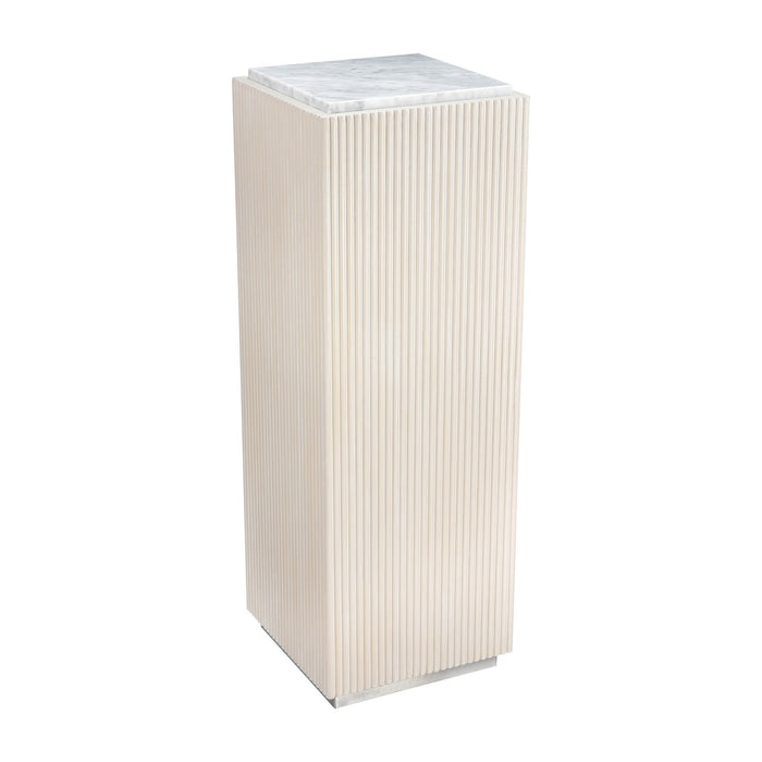 ELK Home - H0017-10807 - Pedestal - Tate - Whitewash