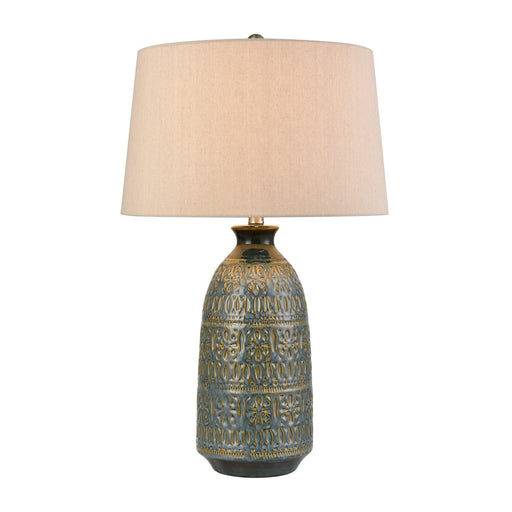 ELK Home - S0019-11143 - One Light Table Lamp - Burnie - Blue Glazed