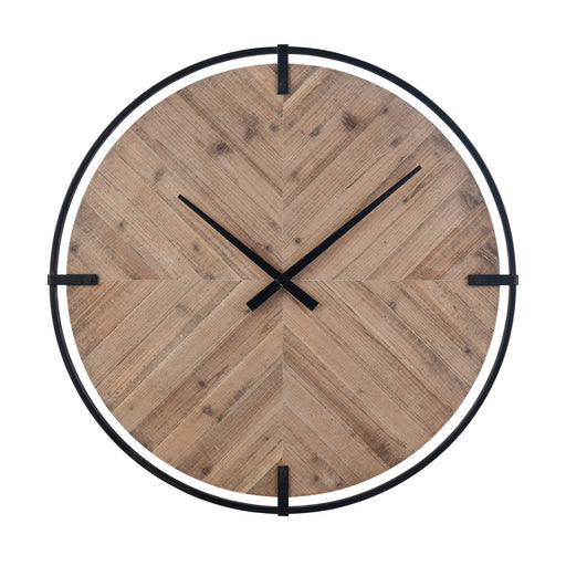 ELK Home - S0036-11276 - Wall Clock - Schiller - Natural