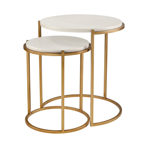 ELK Home - S0115-11769/S2 - Accent Table - Set of 2 - Solen - Aged Gold