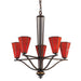 ELK Home - 2869/5 - Five Light Chandelier - Mission - Aged Bronze