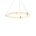 Modern Forms - PD-56431-AB - LED Pendant Chandelier - Clique - Aged Brass