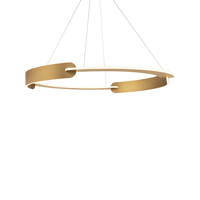 Modern Forms - PD-86332-AB - LED Pendant Chandelier - Ilios - Aged Brass