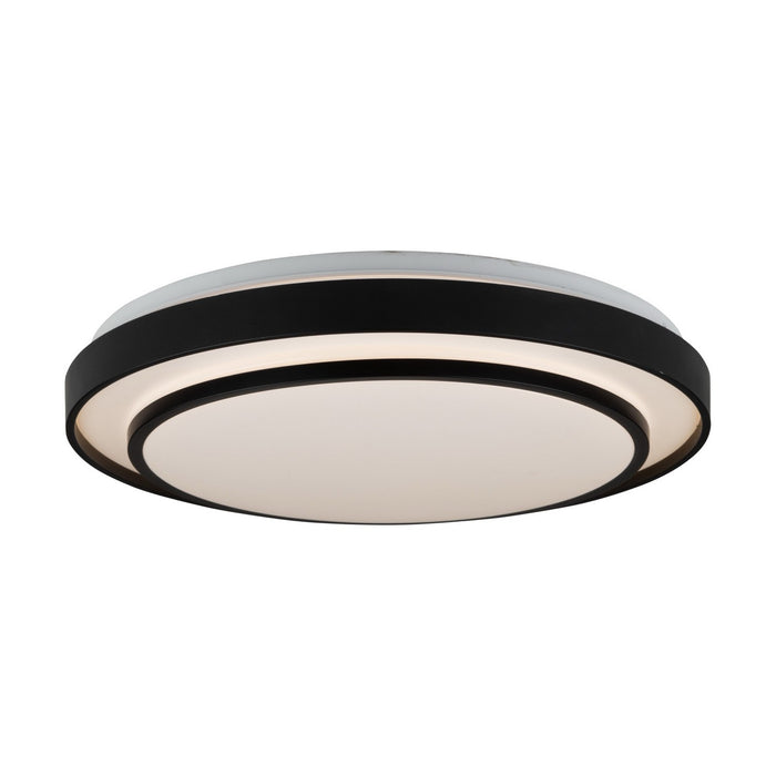 Artcraft - AC7403BK - LED Flush Mount - Aziza - Black