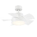 Modern Forms Fans - FR-W1802-26L-MW - 26"Ceiling Fan - Vox - Matte White