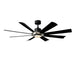 Modern Forms Fans - FR-W2303-60L-BN/MB - 60"Ceiling Fan - Aura - Brushed Nickel/Matte Black