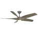 Modern Forms Fans - FR-W2401-62L-GH/WW - 62"Ceiling Fan - Zephyr 5 - Graphite/Weathered Wood
