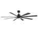 Modern Forms Fans - FR-W2403-65L-MB - 65"Ceiling Fan - Size Matters - Matte Black