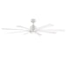 Modern Forms Fans - FR-W2403-65L-MW - 65"Ceiling Fan - Size Matters - Matte White