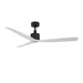 Modern Forms Fans - FR-W2404-60L-MB/MW - 60"Ceiling Fan - Spinster - Matte Black/Matte White