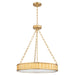Hudson Valley - 902-AGB - Five Light Pendant - Middlebury - Aged Brass