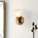 Lucas + McKearn - BB1004LG-1 - One Light Bath - Bowtie - Laquered Gold