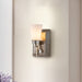 Lucas + McKearn - BB1006S-1 - One Light Bath - Lemuria - Silver Leaf