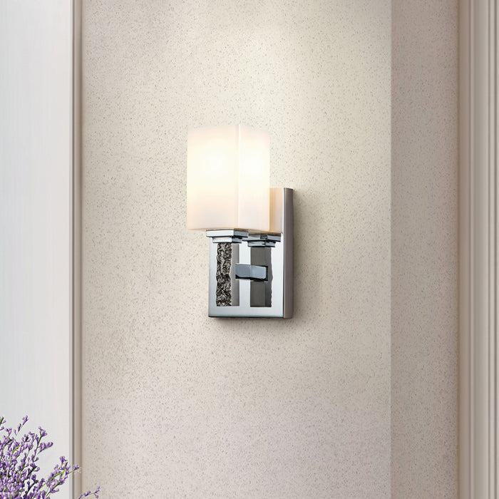 Lucas + McKearn - BB1101PC-1 - One Light Bath - Jack - Polished Chrome