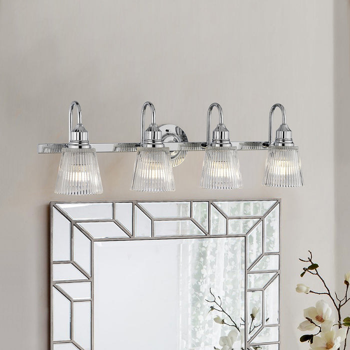 Lucas + McKearn - BB-ADDISON4-PC - LED Bath Light - Addison - Polished Chrome