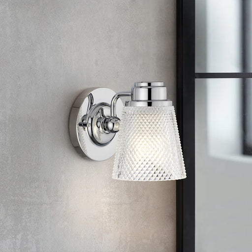 Lucas + McKearn - BB-HUDSON1-PC - LED Bath Light - Hudson - Polished Chrome